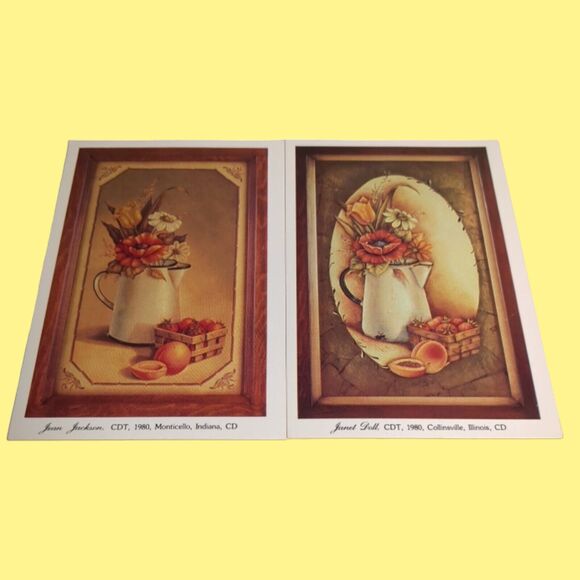 Lot of 15 VTG NSTDP Certification Collection Series 1 Set B 1983 Art Postcards - Picture 11 of 11